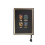 BLUE SKY: Harry Potter - črn A5 chunky zvezek