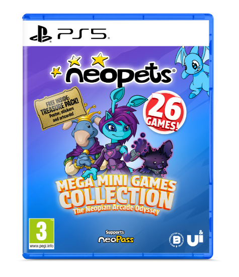 Neopets: Mega Mini Games Collection - The Neopian Arcade Odyssey - Day 1 Edition (Playstation 5)