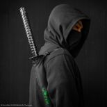 CINEREPLICAS: One Piece - Zoro's Black Katana dežnik