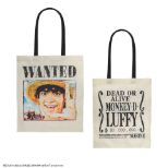 CINEREPLICAS: One Piece - Wanted Luffy tote bag