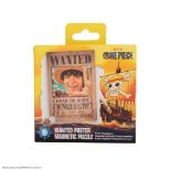 CINEREPLICAS: One Piece - Wanted Luffy A4 magnetna sestavljanka