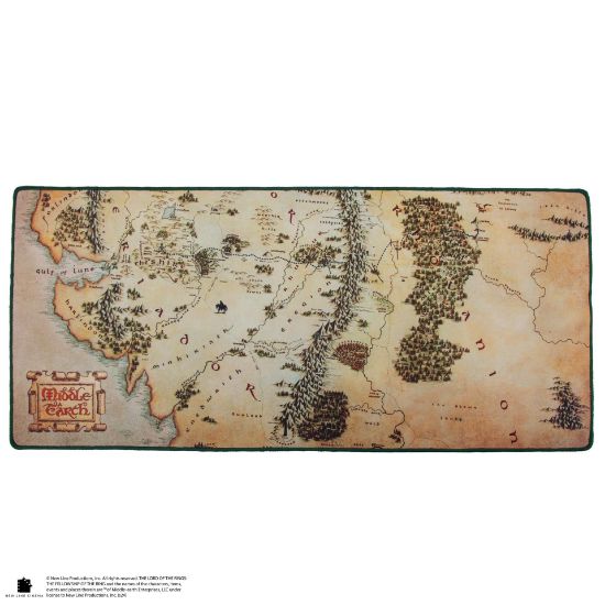CINEREPLICAS: The Lord of the Rings - Middle Earth Map podloga za mizo
