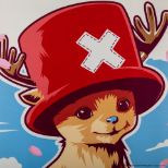 CINEREPLICAS: One Piece - Tony Tony Chopper XL podloga za mizo