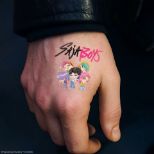 CINEREPLICAS: K-Pop Demon Hunters - K-Pop Demon Hunters tattoo nalepke
