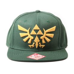 DIFUZED: The Legend of Zelda Twilight Princess - Golden Triforce logo snapback kapa