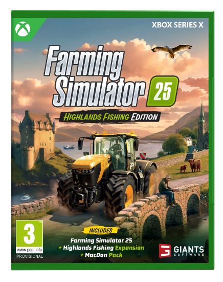 Farming Simulator 25: Highlands Fishing Edition (XBOX Series X)