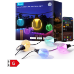 GOVEE Outdoor Clear Bulb String Lights - 15m