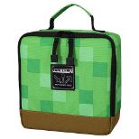 JINX: Minecraft - Blocks 8.5"" x 8.5"" x 4"" zelena škatla za malico