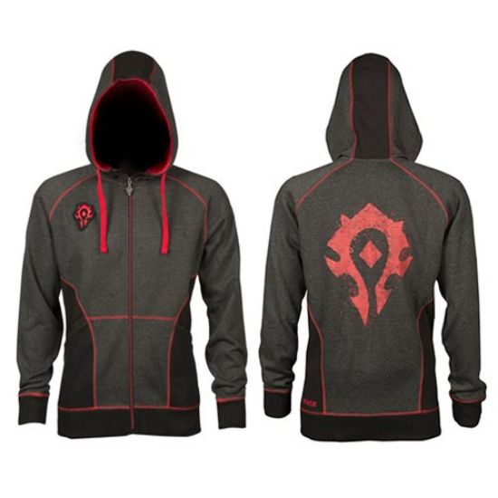 JINX: World of Warcraft - Horde Classic Premium hoodie z zadrgo L