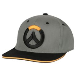 JINX: Overwatch - Blocked Stretch Fit snapback kapa