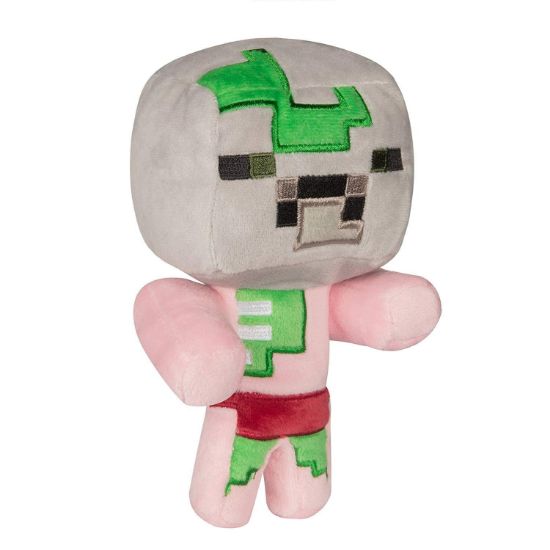 JINX: Minecraft - Happy Explorer Baby Zombie Pigman plišasta igrača