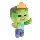JINX: Minecraft - Happy Explorer Zombie on Fire plišasta igrača