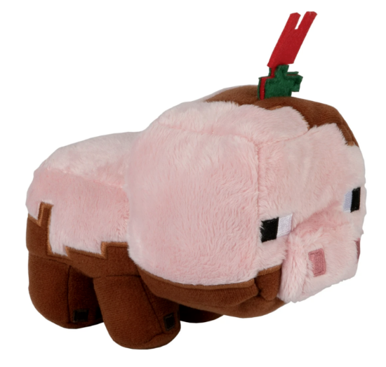 JINX: Minecraft Earth - Happy Explorer Muddy Pig plišasta igrača