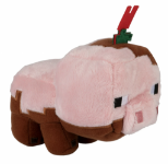 JINX: Minecraft Earth - Happy Explorer Muddy Pig plišasta igrača