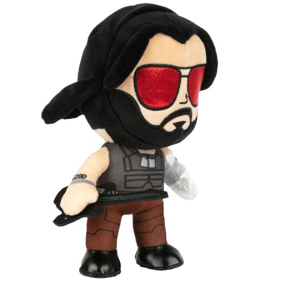 JINX: Cyberpunk 2077 - Johnny Silverhand plišasta igrača