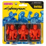JINX: Cyberpunk 2077 - Monos Animals Series 1 žgano oranžen set figur