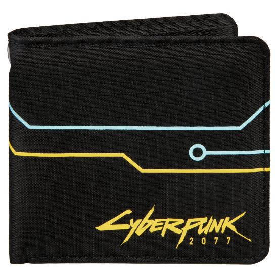 JINX: Cyberpunk 2077 - Hack črna/rumena/modra denarnica