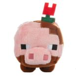 JINX: Minecraft Earth Adventure - Muddy Pig plišasta igrača