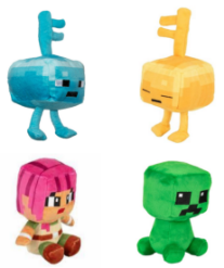 JINX: Minecraft Dungeons - Mini Crafter plišasta igrača assorted