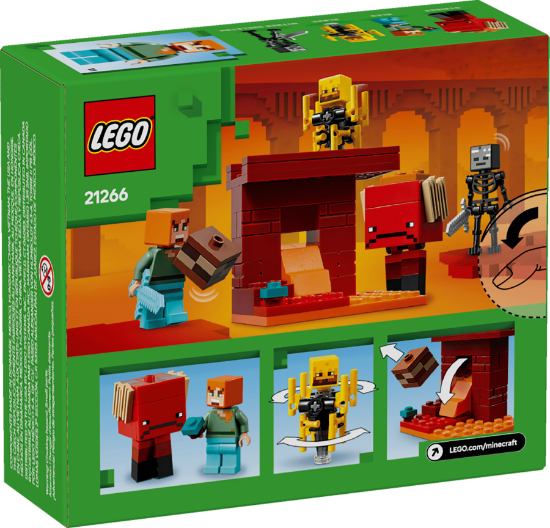 LEGO MINECRAFT - THE NETHER LAVA BATTLE #21266