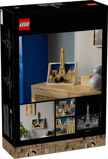 LEGO ARCHITECTURE - PARIS - CITY OF LOVE #21064