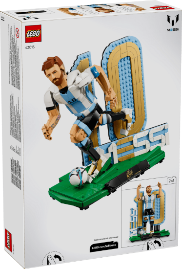 LEGO EDITIONS FOOTBALL - FOOTBALL LEGEND LIONEL MESSI #43015