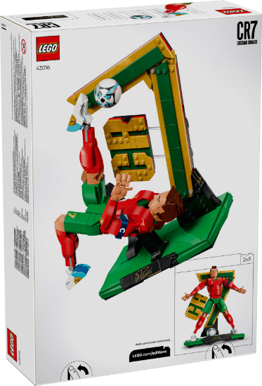 LEGO EDITIONS FOOTBALL - CRISTIANO RONALDO - FOOTBALL LEGEND #43016