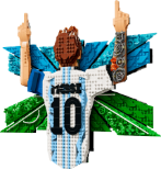 LEGO EDITIONS FOOTBALL - LIONEL MESSI CELEBRATION #43018