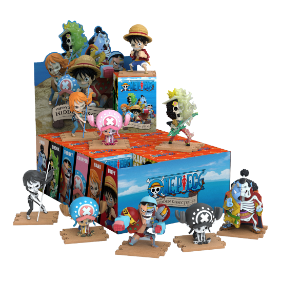 MIGHTY JAXX - FREENY'S HIDDEN DISSECTIBLES: ONE PIECE (SERIES 02) figurice