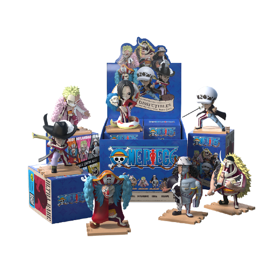 MIGHTY JAXX - FREENY'S HIDDEN DISSECTIBLES: ONE PIECE (WARLORDS EDITION) figurice