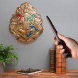 PALADONE Harry Potter Hogwarts crest namizna svetilka z daljincem