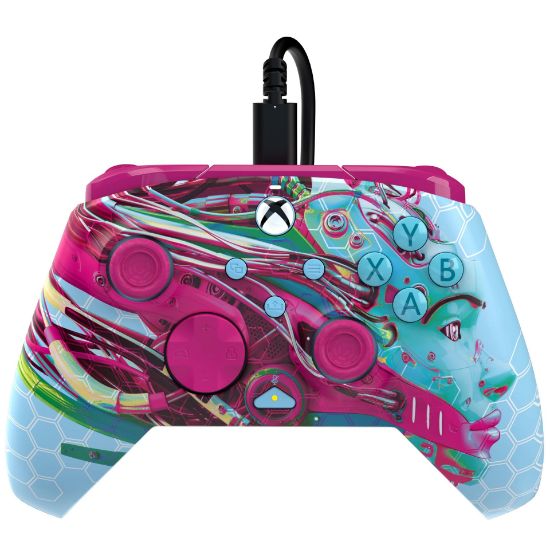 PDP XBOX ŽIČNI KONTROLER REMATCH - ANDROID DREAMS GLOW IN THE DARK