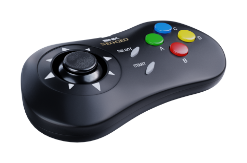 NEOGEO AES+ brezžični kontroler črne barve