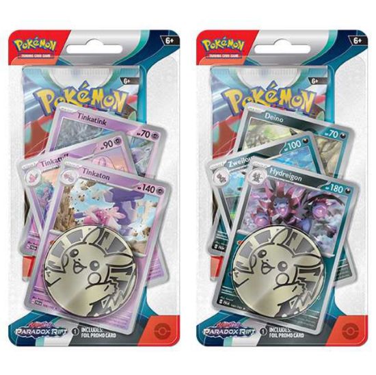 POKEMON TCG: Scarlet & Violet Paradox Rift - Premium Checklane Blister