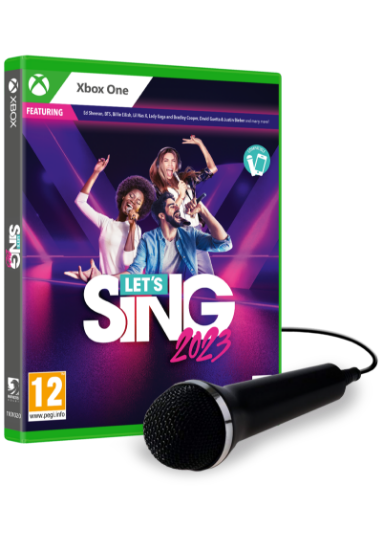 LET'S SING 2023 - SINGLE MIC BUNDLE (XBOX Series X & XBOX One)