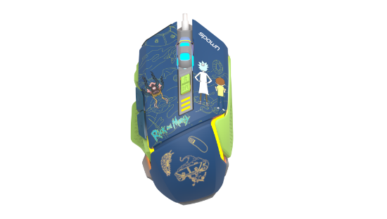 SPAWN GAMING RGB MIŠKA - RICK AND MORTY
