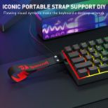 REDRAGON FIZZ MAGNETIC PLUS K617RGB-MP ŽIČNA TIPKOVNICA
