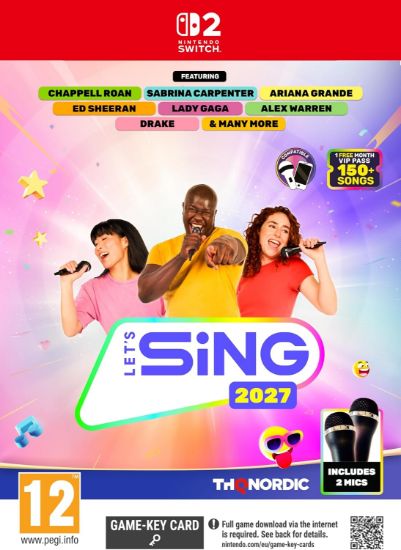 Let's Sing 2027 - 2 Mic Bundle (Nintendo Switch 2)