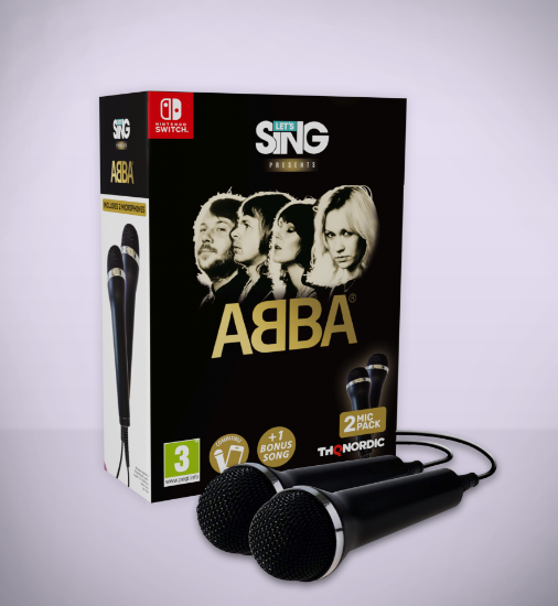 Let's Sing ABBA - 2 Mic Bundle (Nintendo Switch)