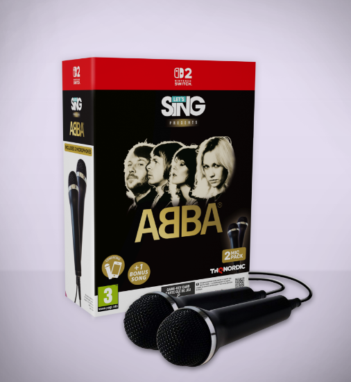 Let's Sing ABBA - 2 Mic Bundle (Nintendo Switch 2)