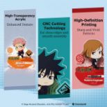 PUREMIND: JUJUSTU KAISEN - ROCKING ACRYLIC STAND (ASSORTED) stojalo