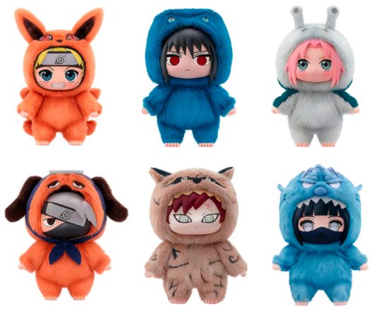 PUREMIND: NARUTO: SHIPPUDEN - CUTE BEAST PARTY pliš (ASSORTED)