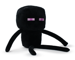 BARRADO: Minecraft – Enderman plišasta igrača 30 cm