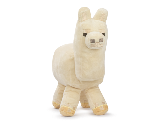 BARRADO: Minecraft – White Llama plišasta igrača 30 cm