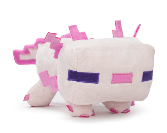 BARRADO: Minecraft – Axolotl plišasta igrača 30 cm