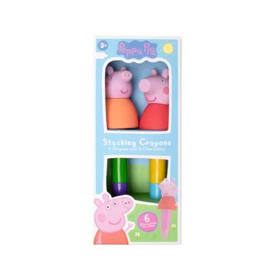 BLUE SKY: Peppa Pig - zložljive voščenke