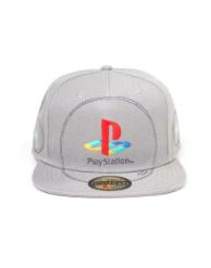 DIFUZED: PlayStation - Silver logo snapback kapa