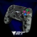 DRAGONSHOCK MIZAR BREZŽIČNI KONTROLER ZA PS4, PC, MOBILE - SIVE CAMO BARVE