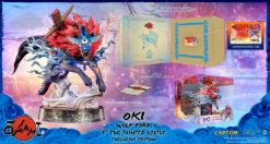 FIRST 4 FIGURES: Okami - Oki Wolf Form PVC figura