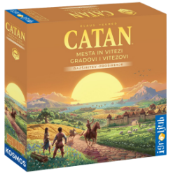 CATAN: Mesta in vitezi 2025 razširitev 